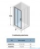 Novellini Kali AH kabina 120x80 profile czarne KALIAH116L-1H/KALIAH76L-1H